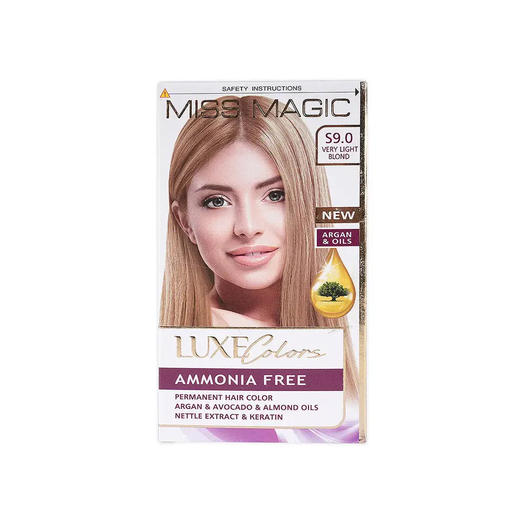Miss Magic Luxe Hair Colors 9.0 Very Light Blond