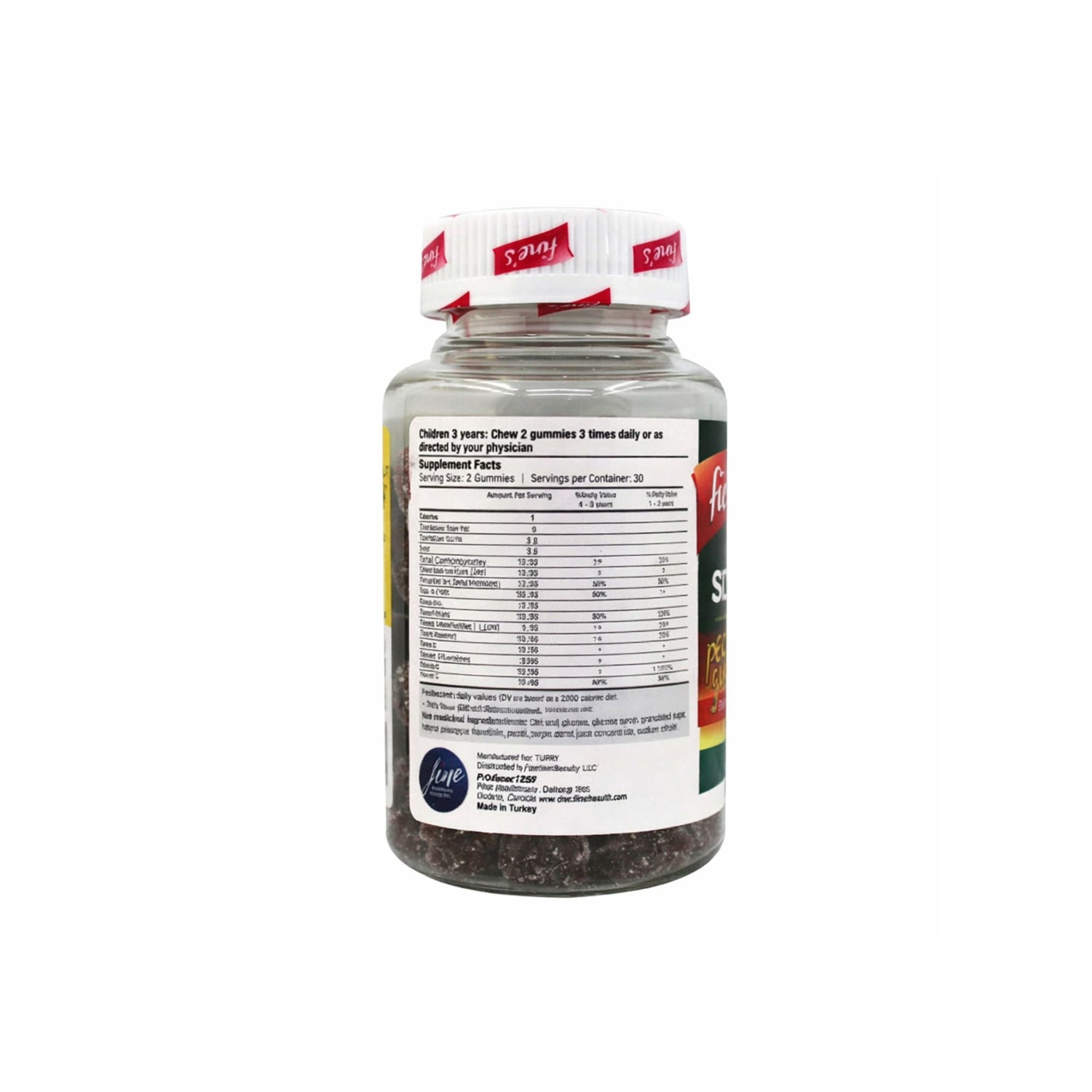 فاينز حلاو الحديد للأطفال 60 قطعة