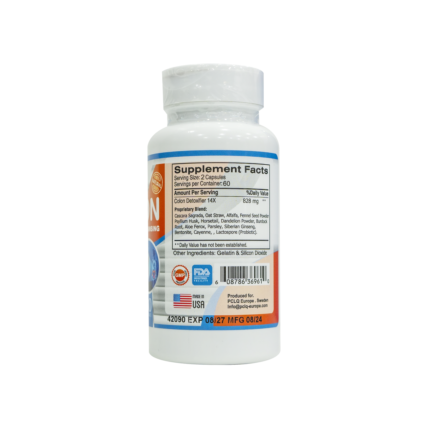 American Creations Pro Colon 60 Caps - Beauty Vitamins