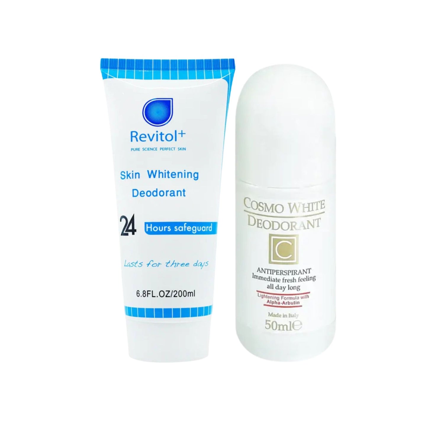 package Cosmo Deodorant + Revitol Deodorant