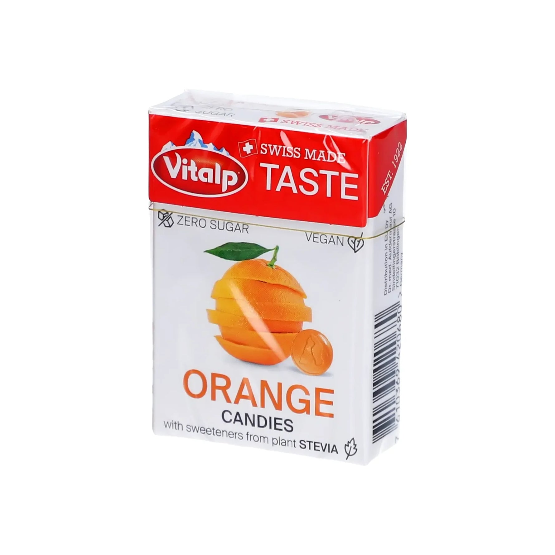 Vitalp Taste Sugar Free Candies Orange 25 g - Beauty Vitamins