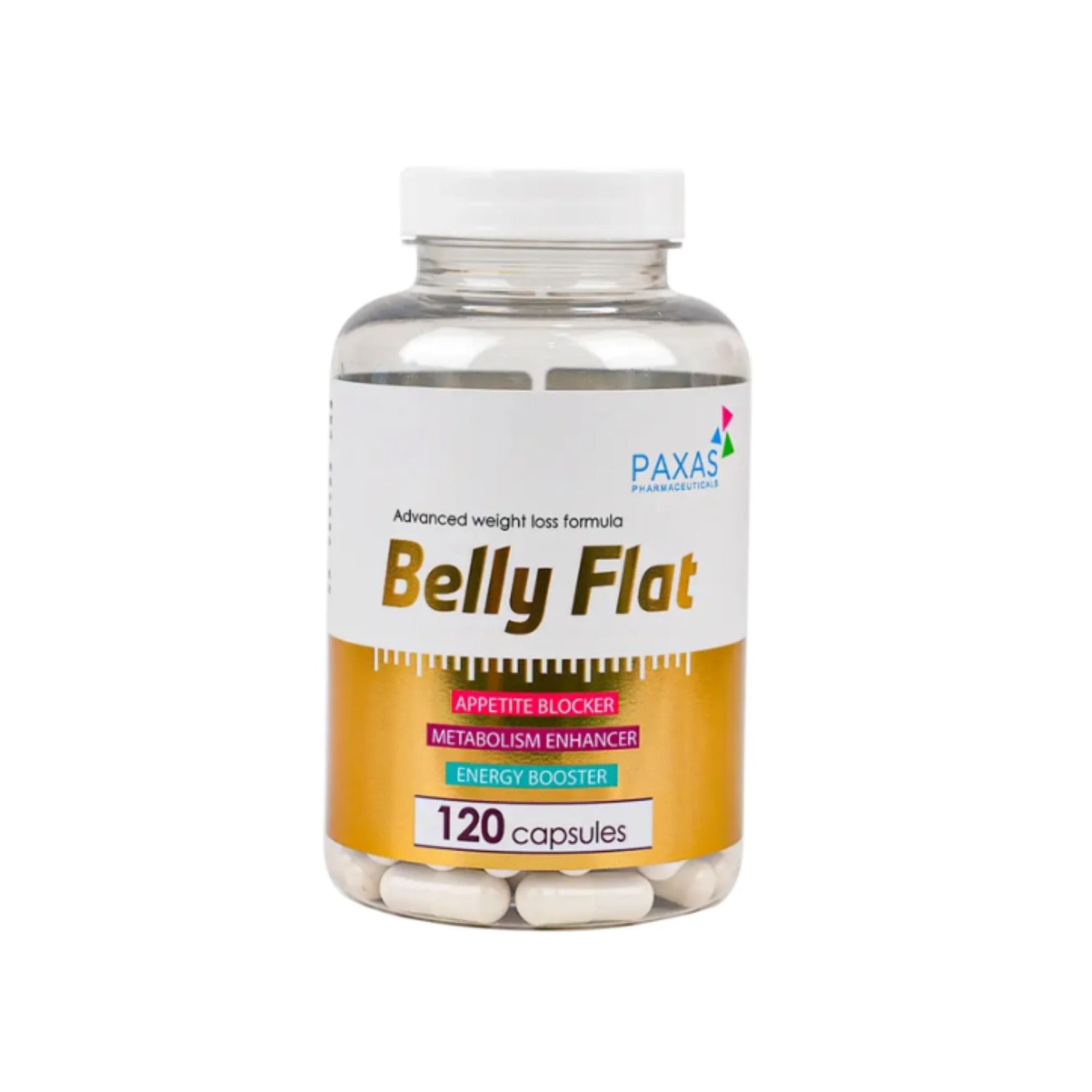 بكساس بيلي فات 120 كبسولة