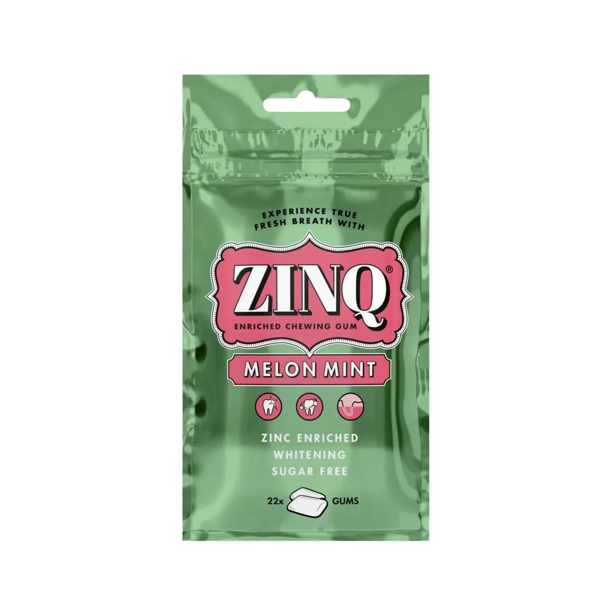 Zinq Melon Mint 22 Gums - Beauty Vitamins