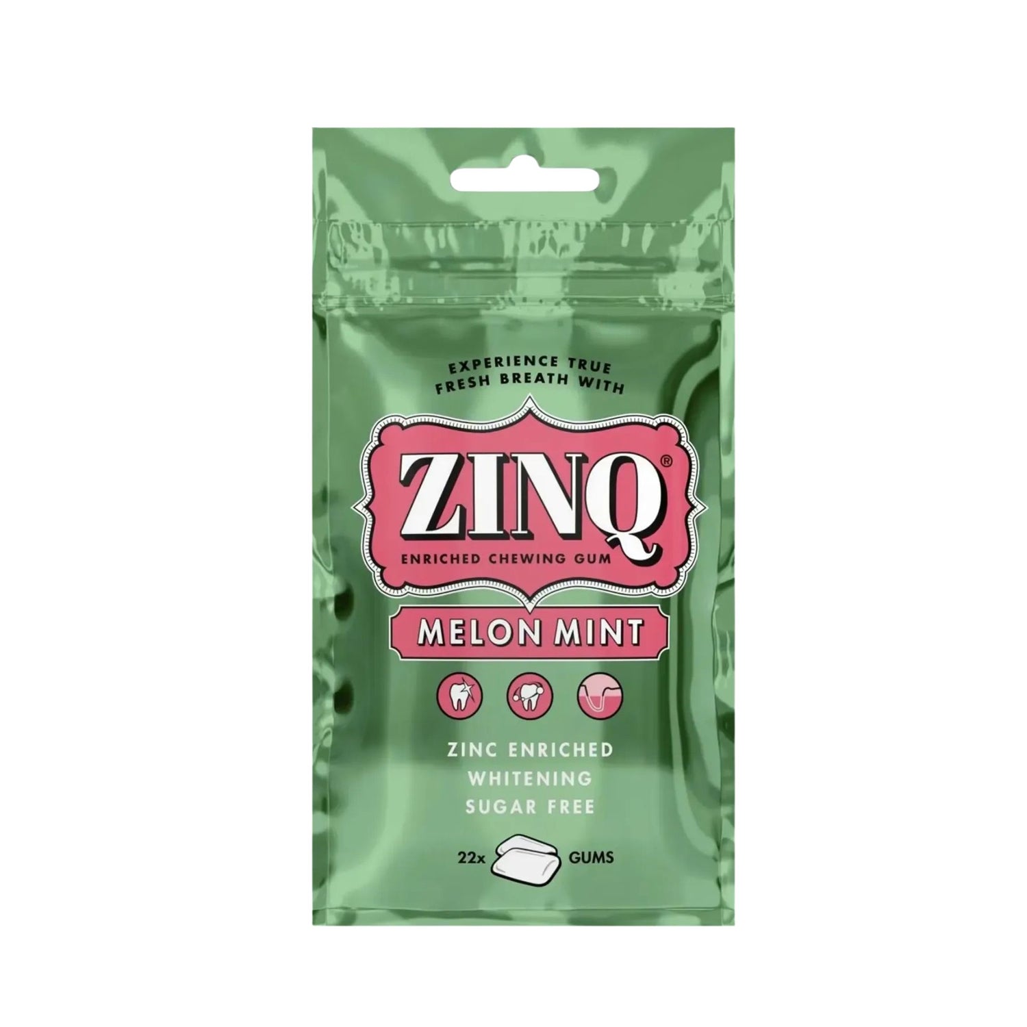 Zinq Melon Mint 22 Gums - Beauty Vitamins