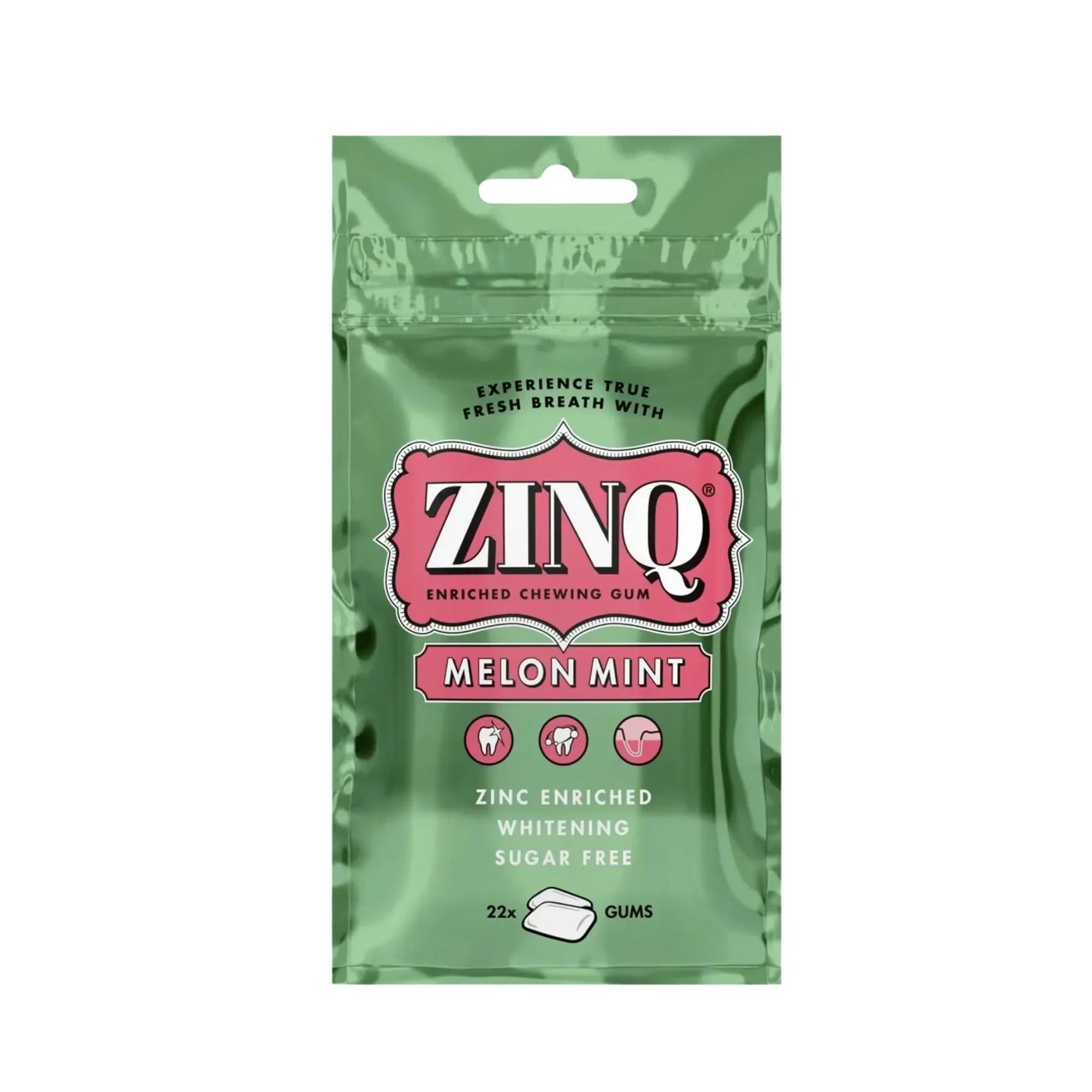 Zinq Melon Mint 22 Gums - Beauty Vitamins