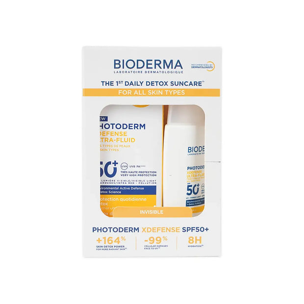 بيوديرما فوتو اكس ديفينس بمعامل حمايهspf 50 بدون لون 40 مل عرض 1+1 مجاني