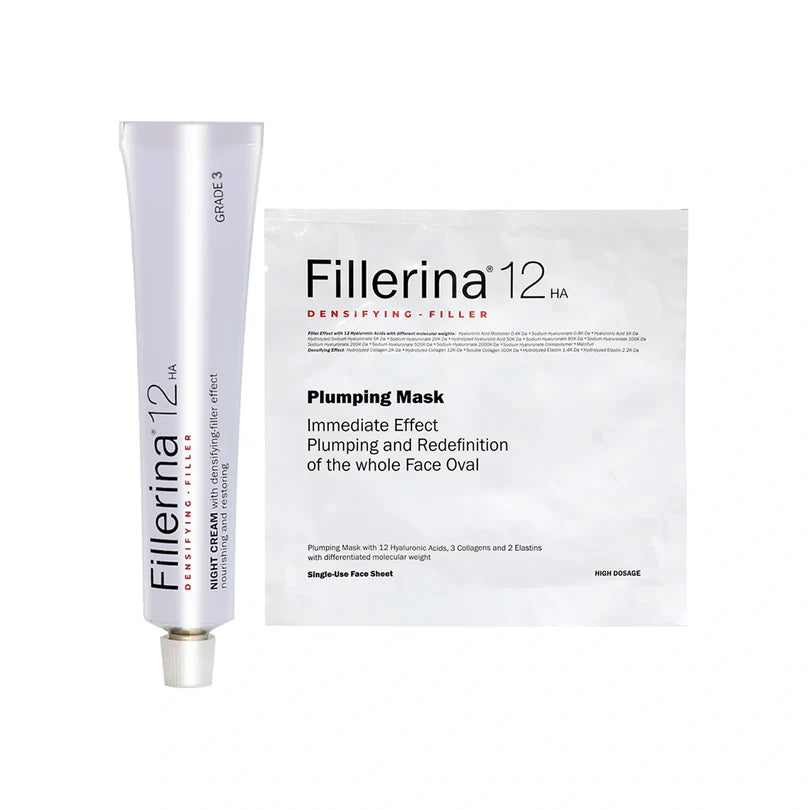 Night Routine Set – Fillerina 12HA (Cream + Mask)