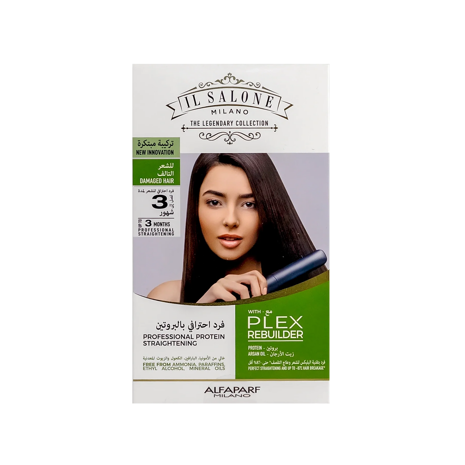 Il Salone Milano Professional Protein Straightening Kit For Damaged Hair