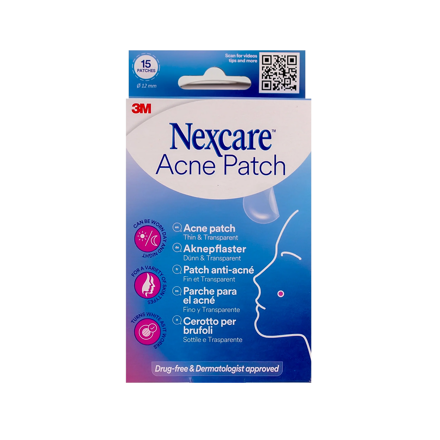 Nexcare 3M Acne Patch 15'S