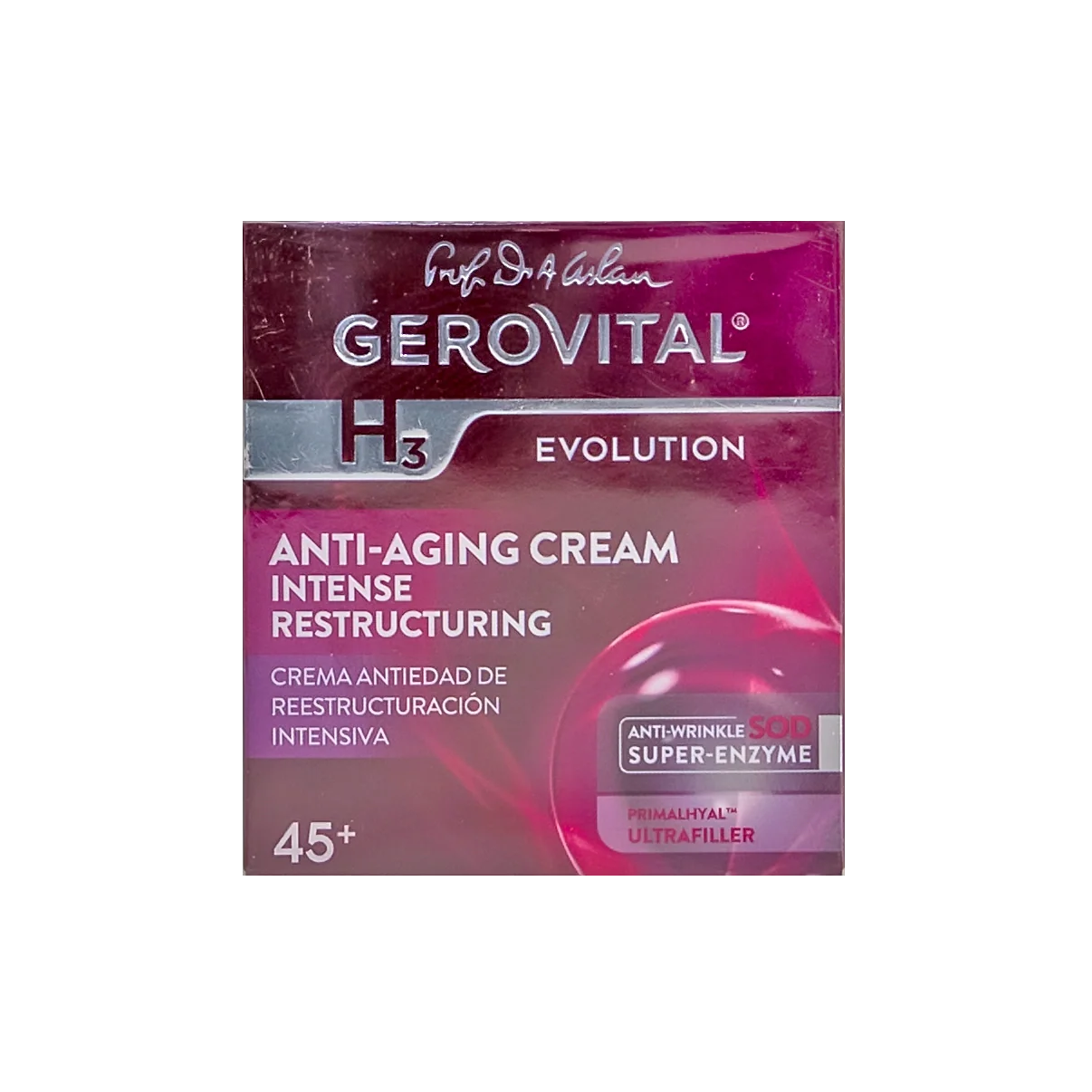 Gerovital H3 Anti Wrinkle 45+ Highly Moisturizing Cream 50Ml