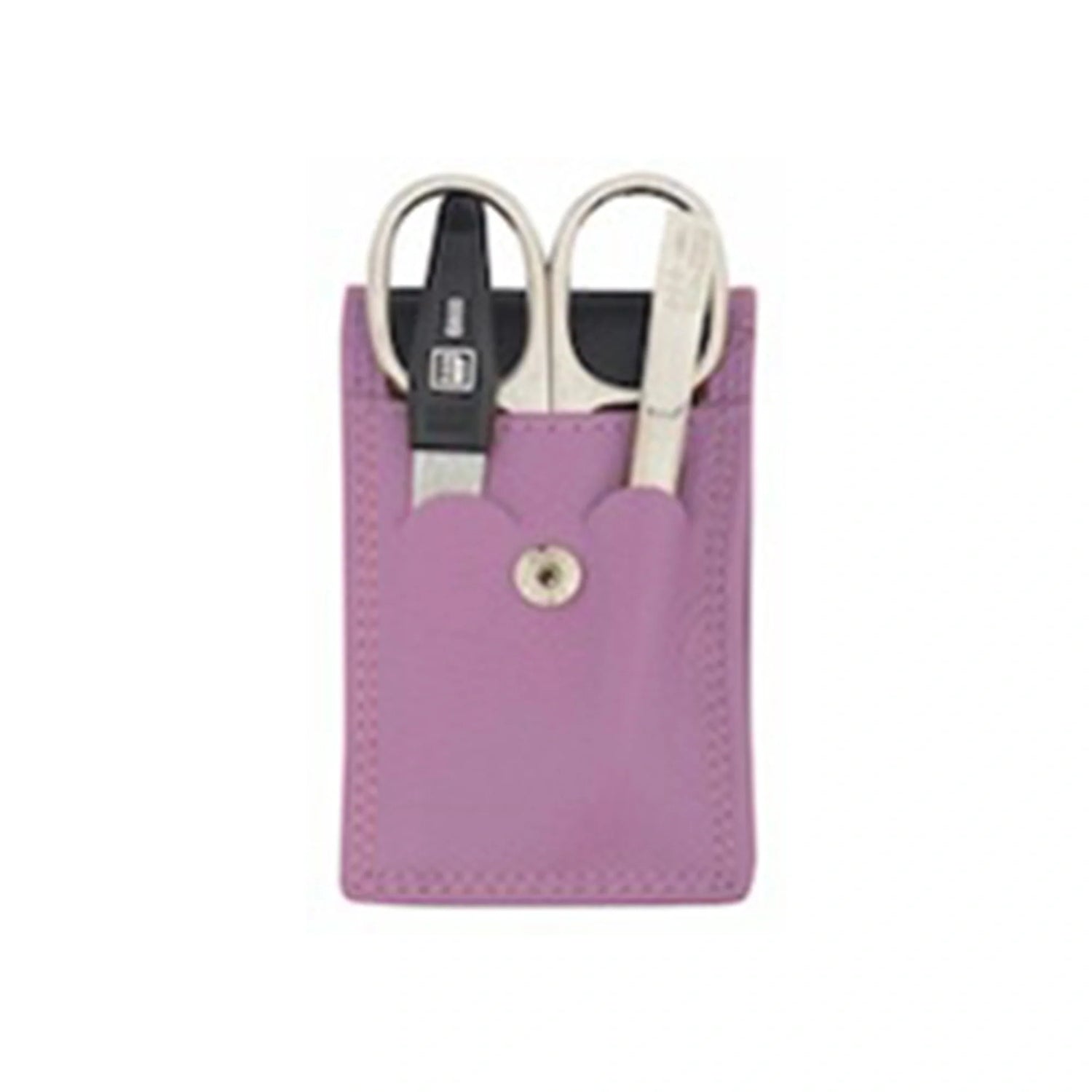 Erbe Solingen-Manicure Case3Pc Lavender Leather 