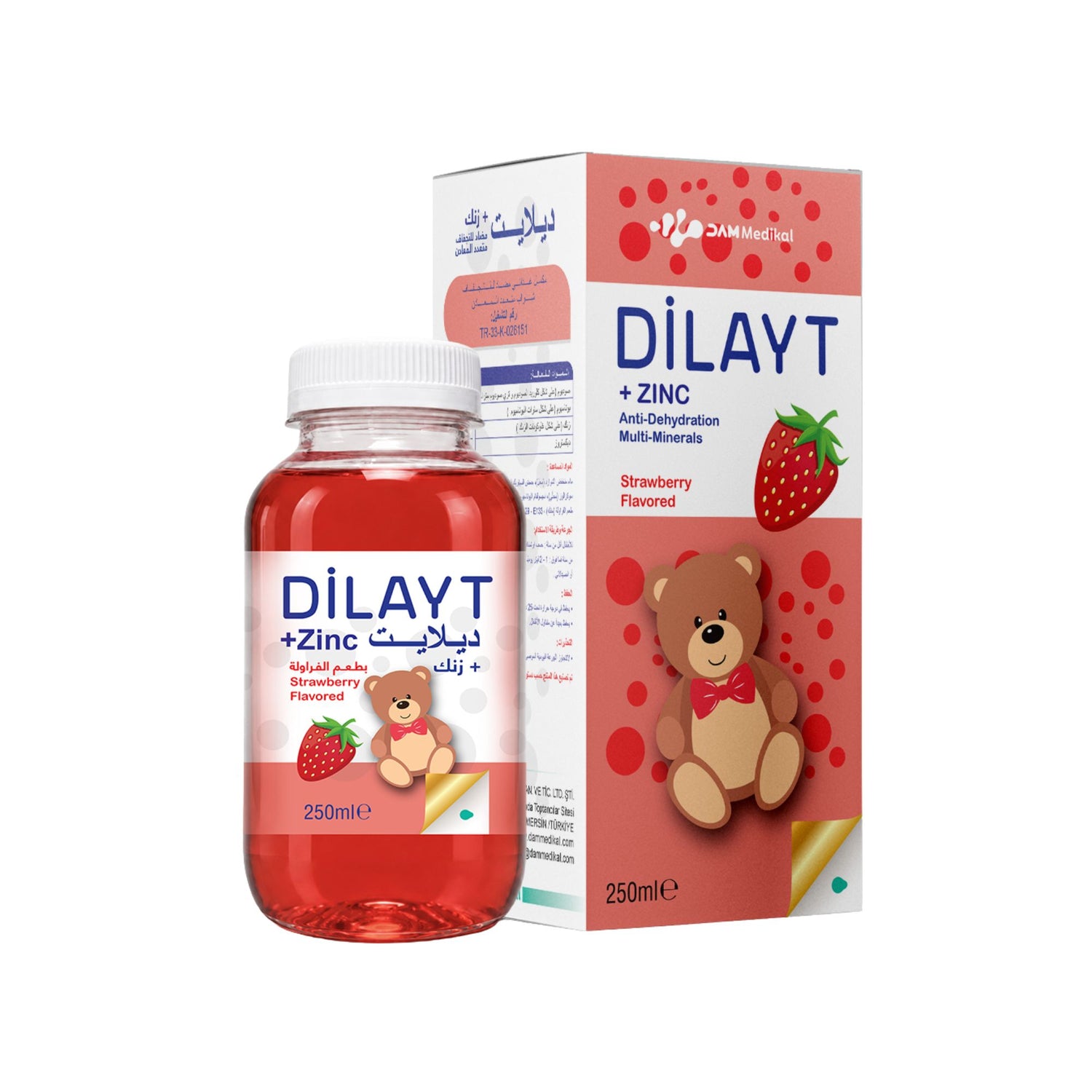 Dilayt Strawberry Solution 250ml