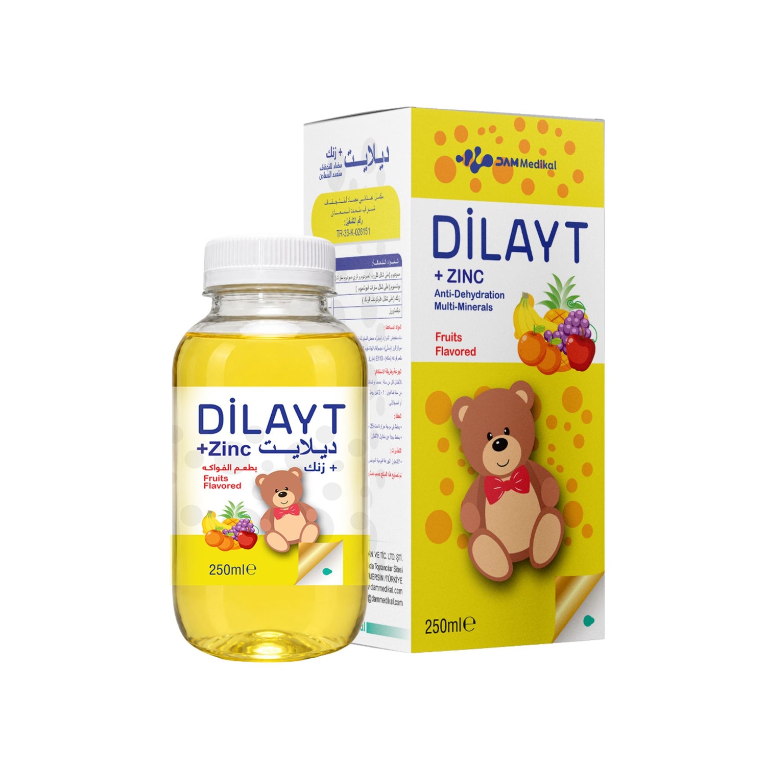 Dilayt Fruits Solution 250ml
