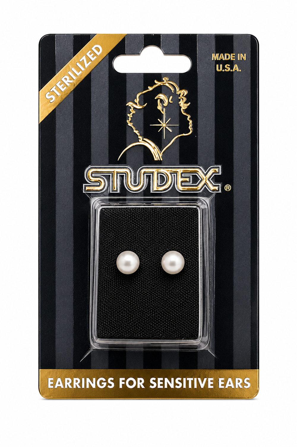 Studex White Pearl 6Mm G/P Pr-676-S