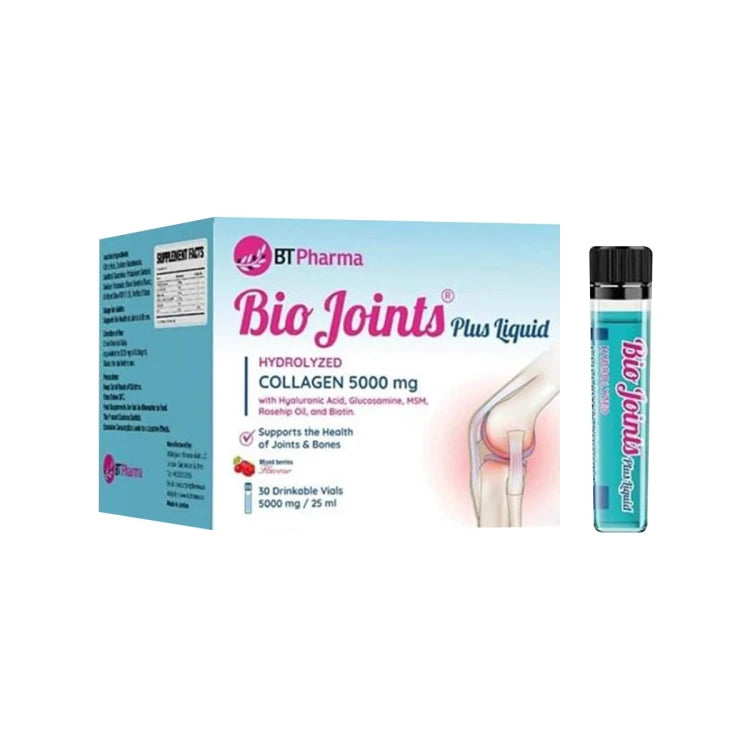 Bio Joint Plus Liquid 30 Drinkable Vials Mixed Berries Flavor - Beauty Vitamins