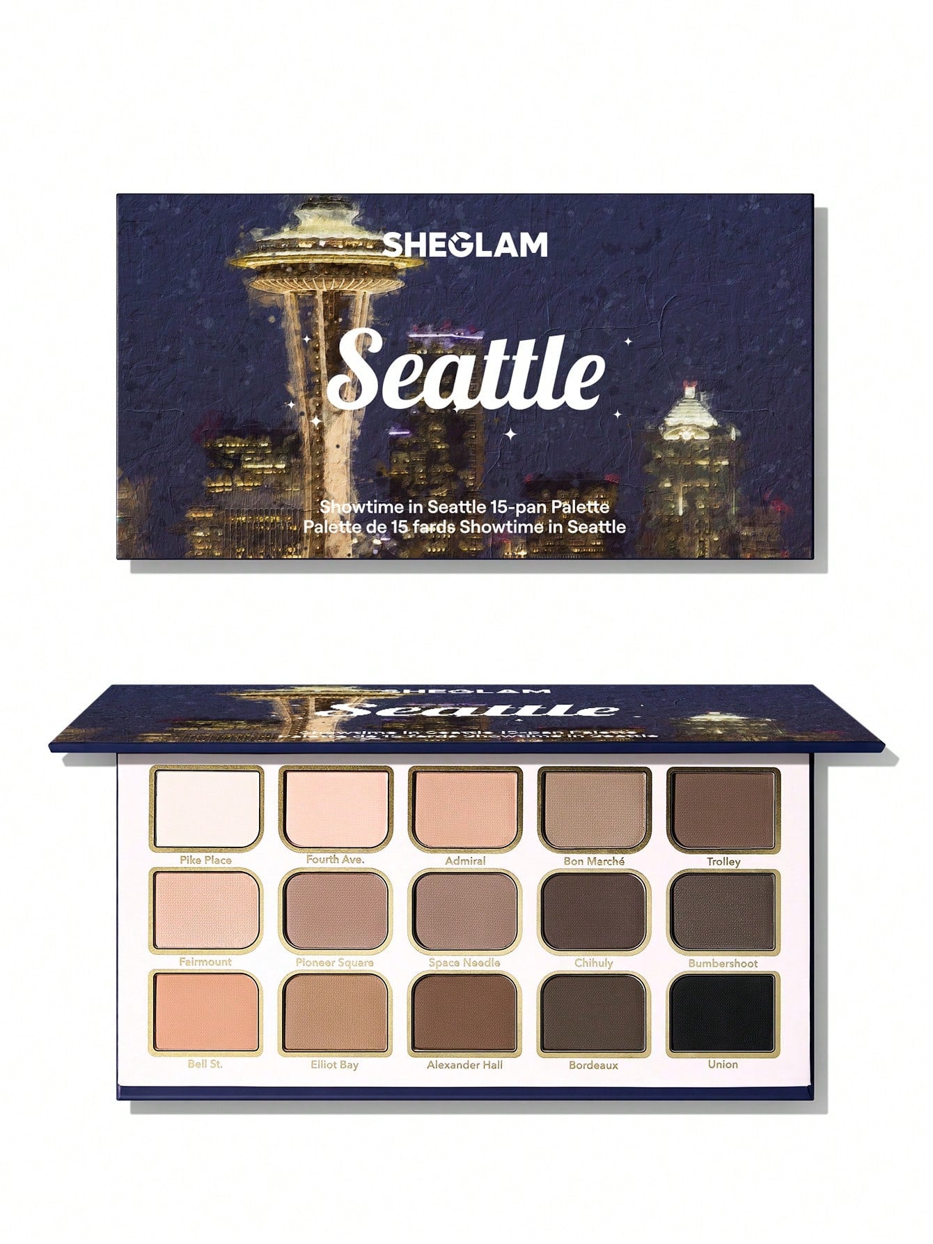 Sheglam Eyeshadow Palette Showtime In Seattle 15-Pan Palette