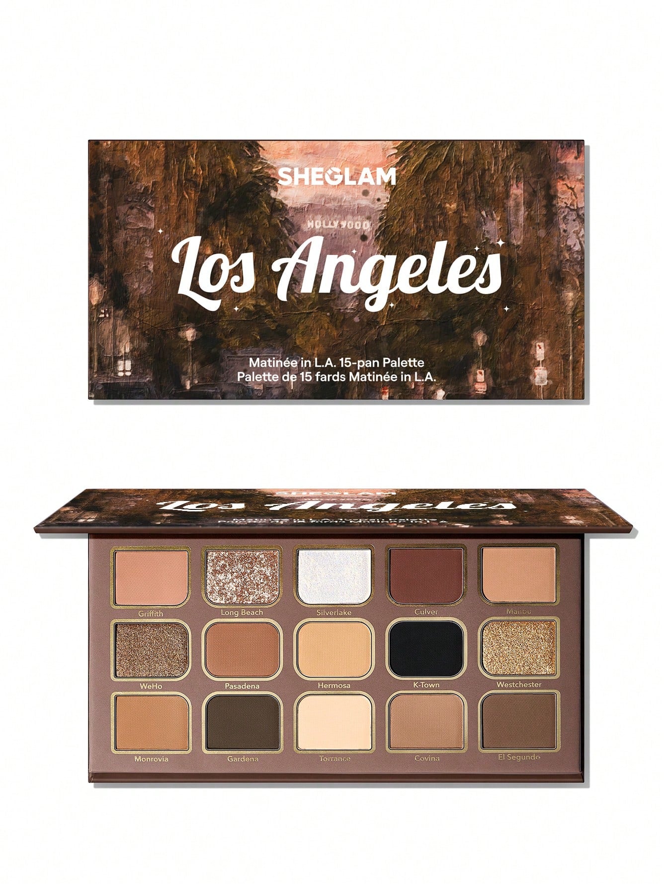 Sheglam Eyeshadow Palette Matinée In L.A. 15-Pan Palette
