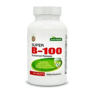Pure Health Super B 100 Tablets 60's