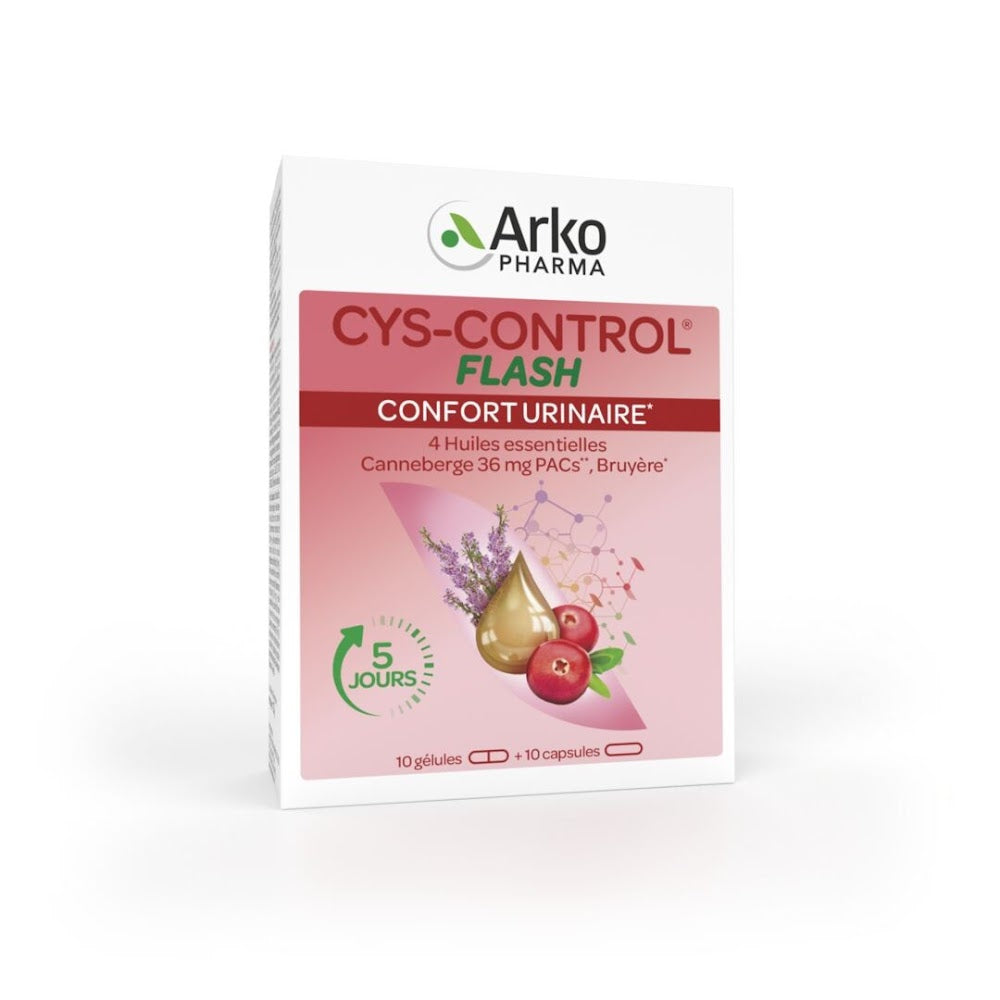 Arko Pharma Cys-Control Flash 10+10 Capsules