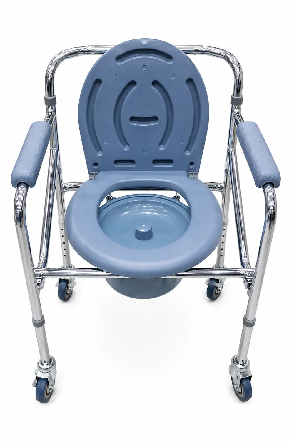 Folding Commode Chair With Wheel Mashreq