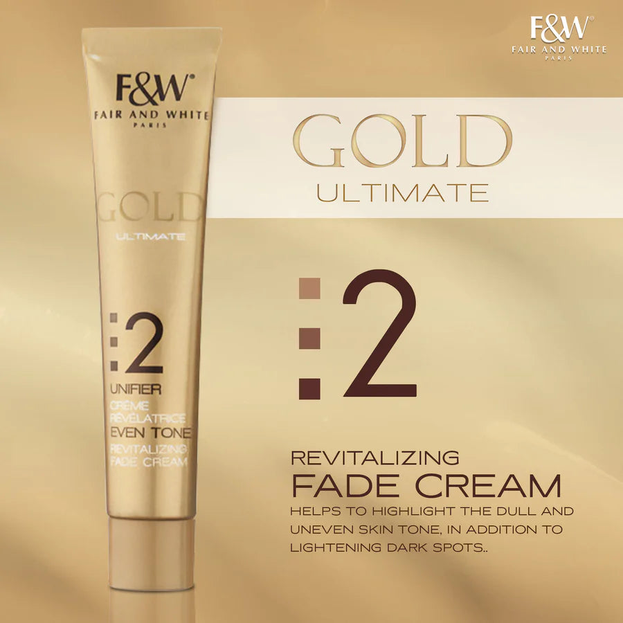 Fair & White Gold Revitalizing Fade Cream Tube 50ml