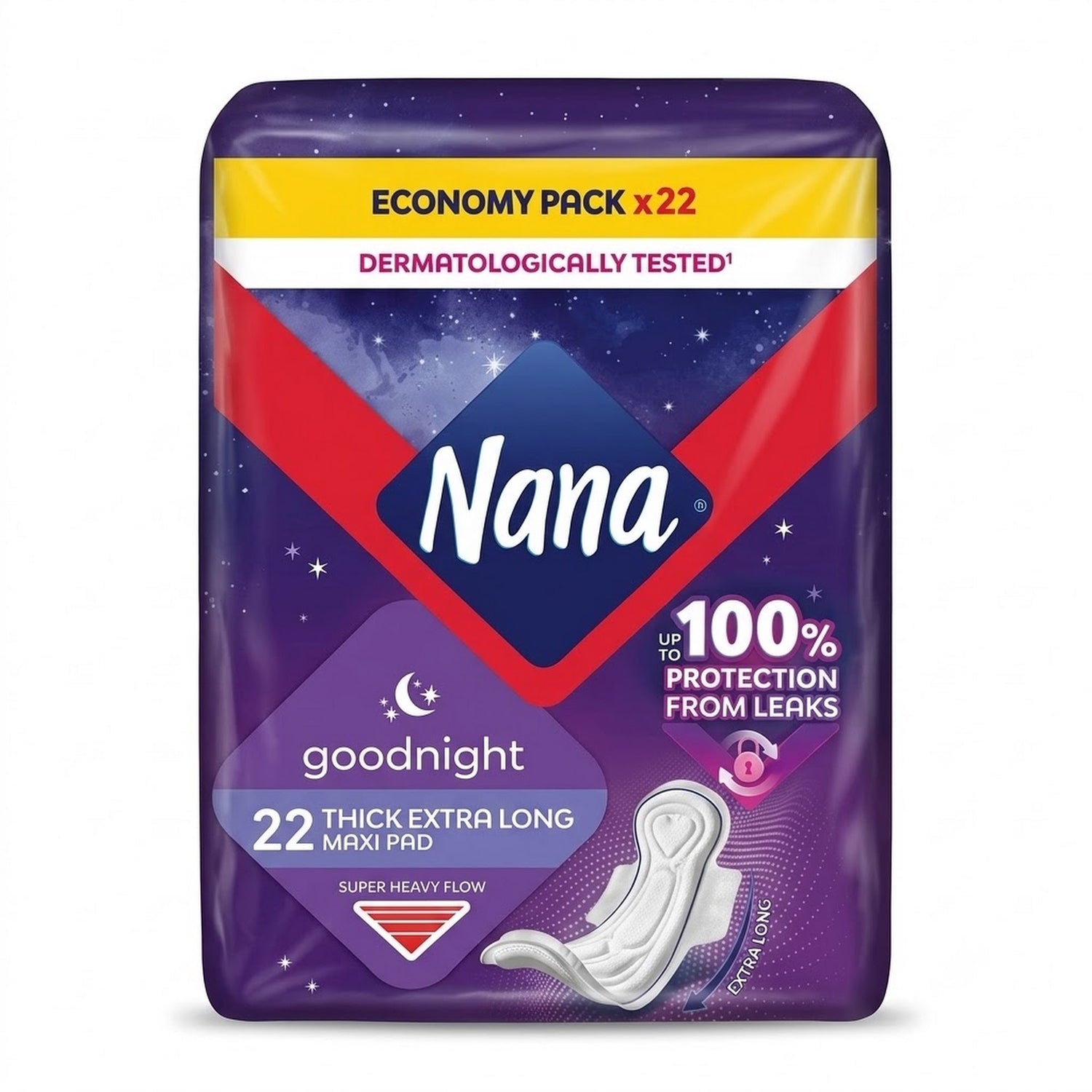 Nana Good Night Maxi Thick Extra Long 22 Pcs 871800
