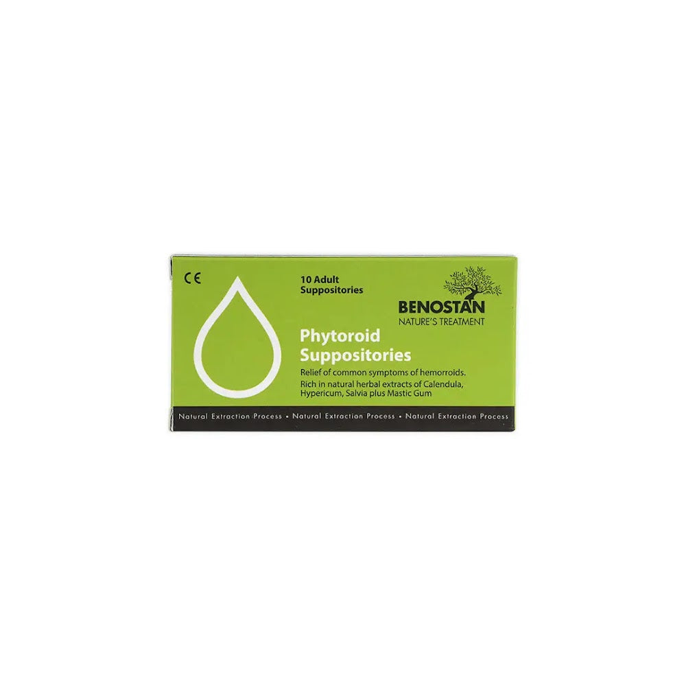 Benostan Phytoroid 10 Adult Suppositories