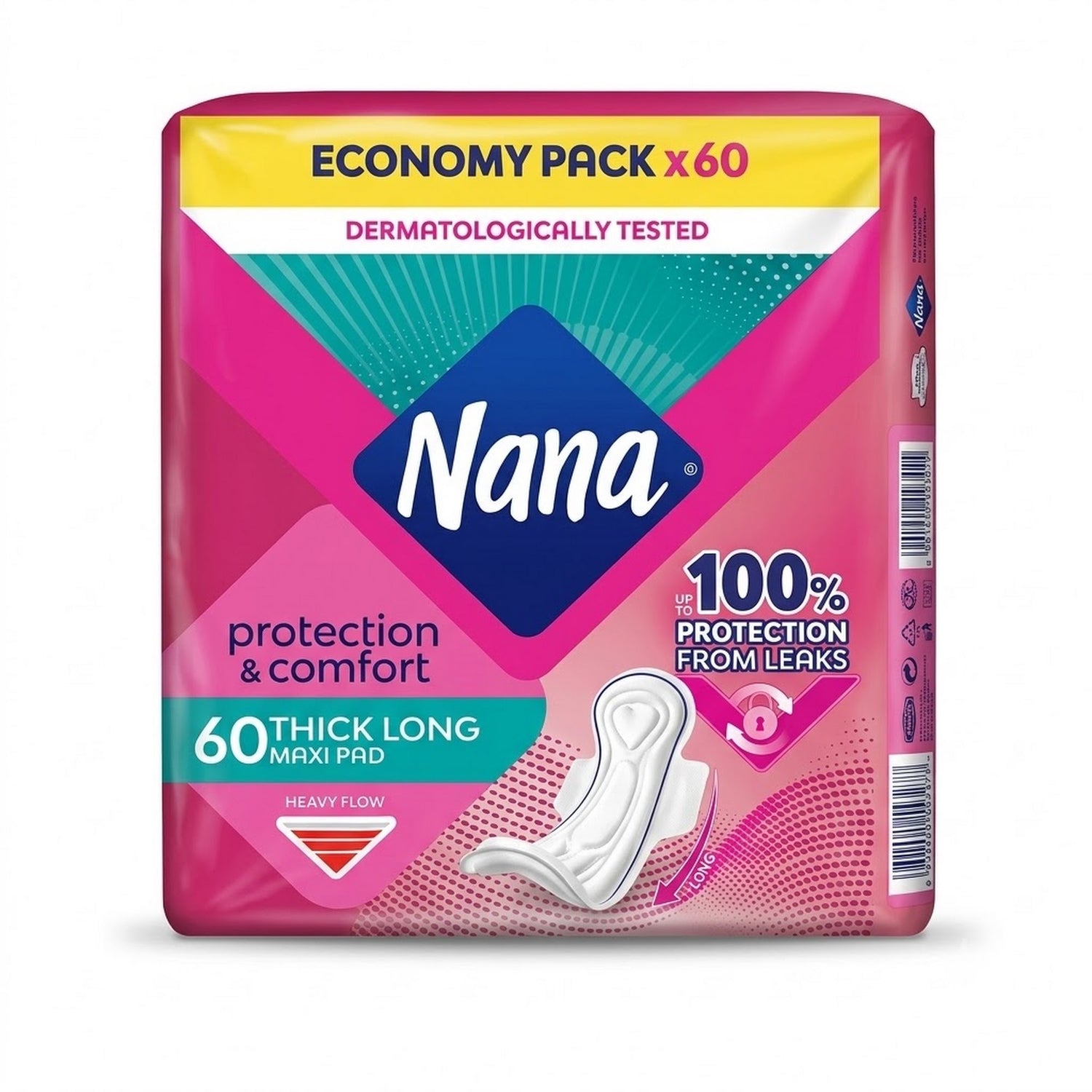 Nana Protection & Comfort Maxi Thick Long 60 Pcs 10942103123