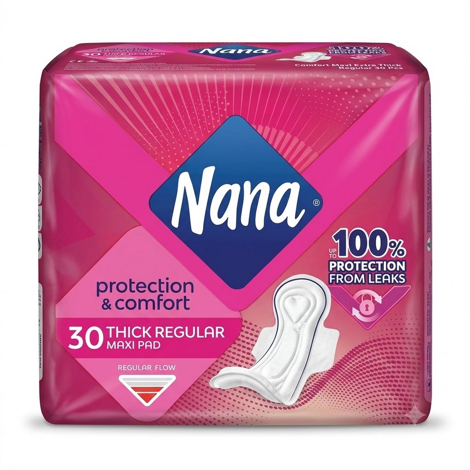 Nana Protection & Comfort Maxi Extra Thick Regular 30 Pcs 10942000141