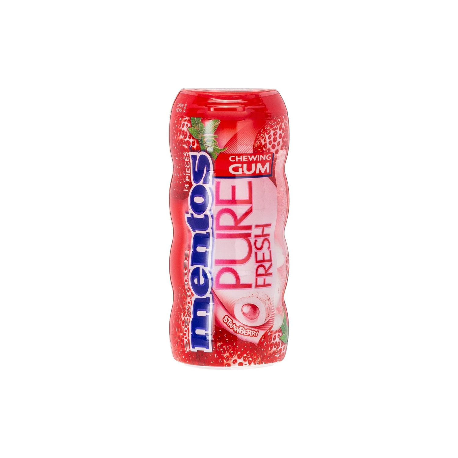 Mentos Chewing Gum Strawberry 14 Pcs