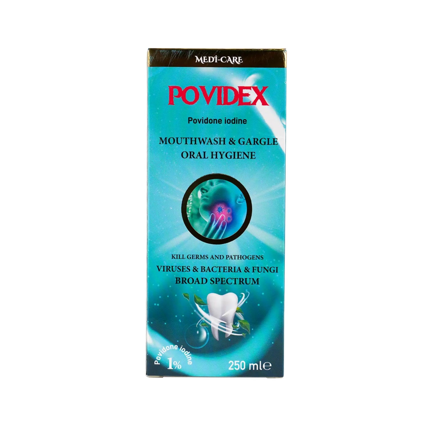 Povidex Gargle & Mouthwash 250 ml