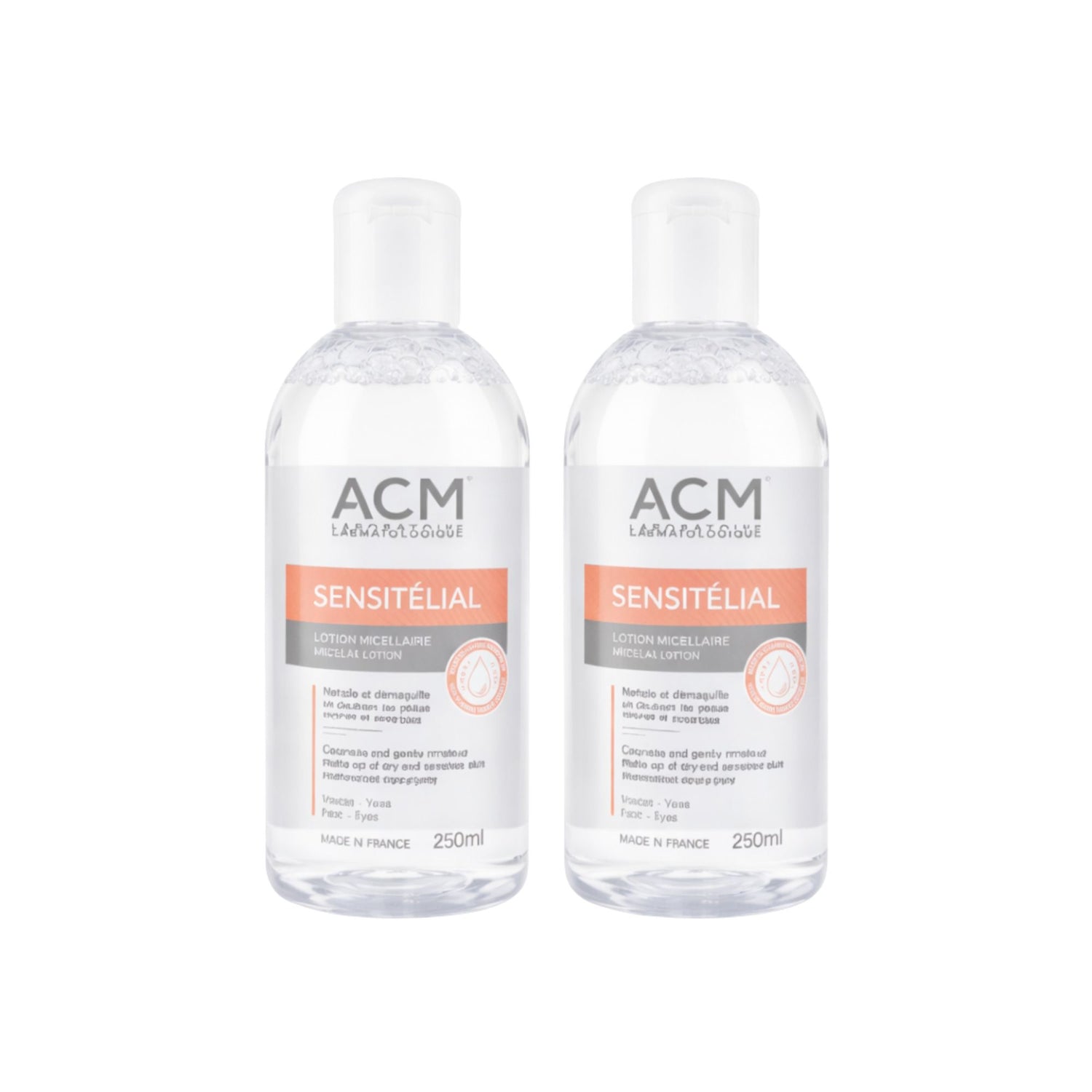 Acm Set Sensitelial Micellar Water 250 ml 2 Pcs - Beauty Vitamins