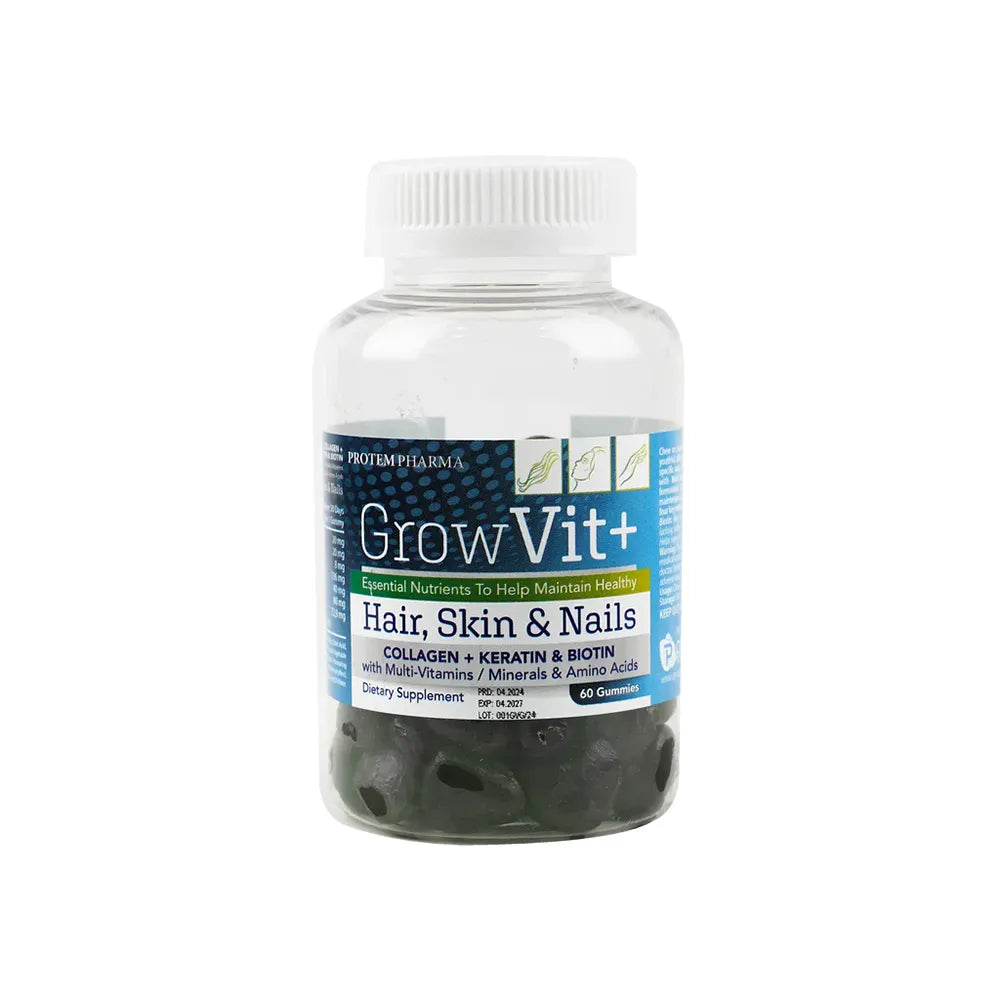 Protem Grow Vit+ Hair Skin Nails 60 Gummies