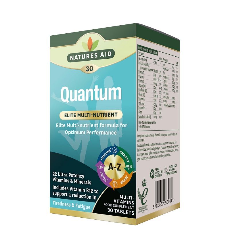 Natures Aid Quantum 30 Tablets
