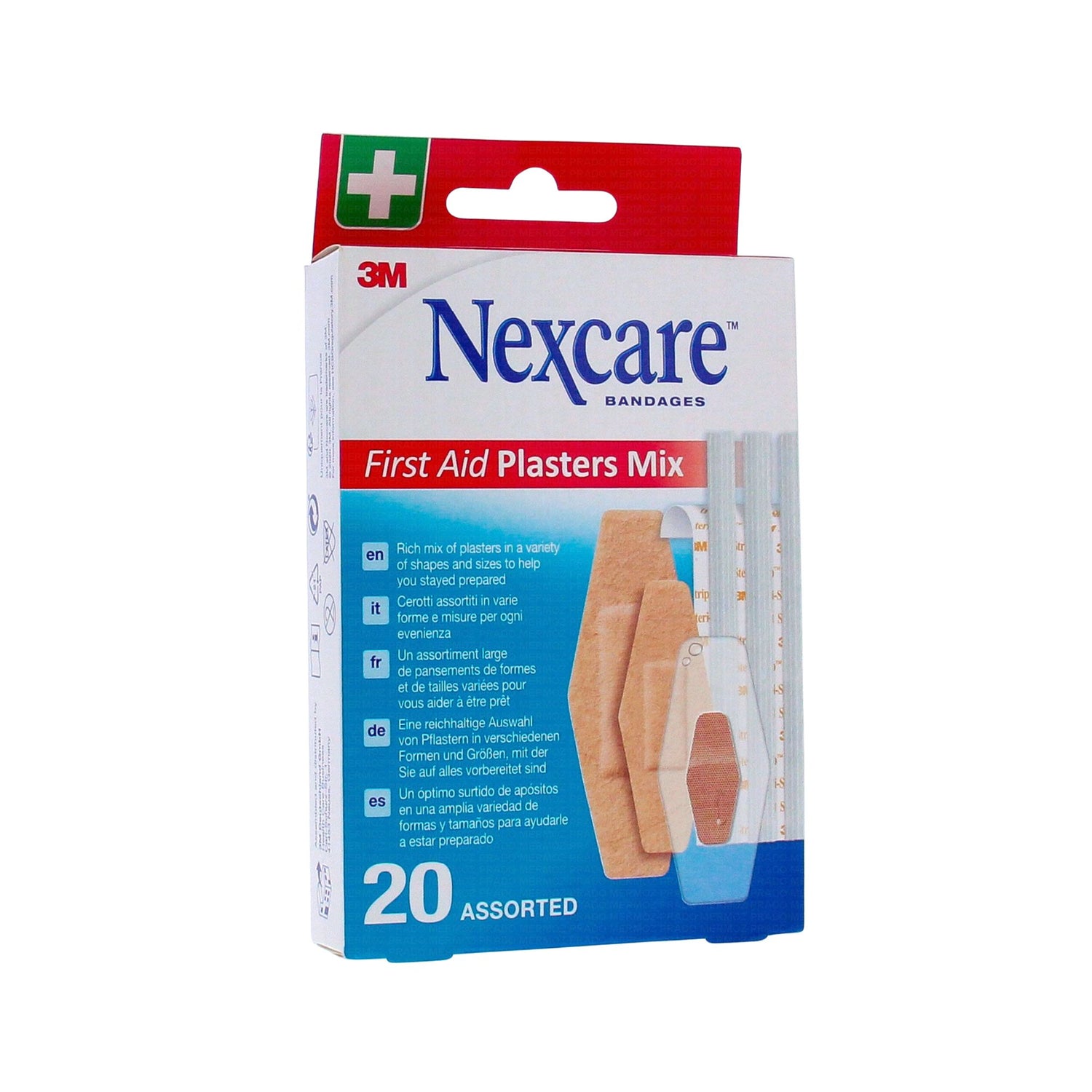 Nexcare First Aid Plasters Mix 20 Assorted