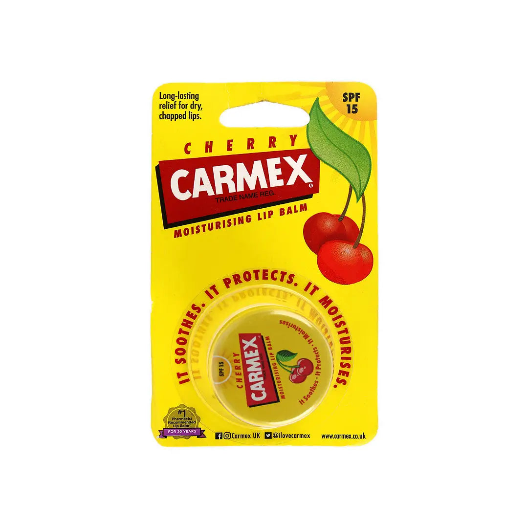 Carmex Cherry Lip Balm Tube – 10 gm