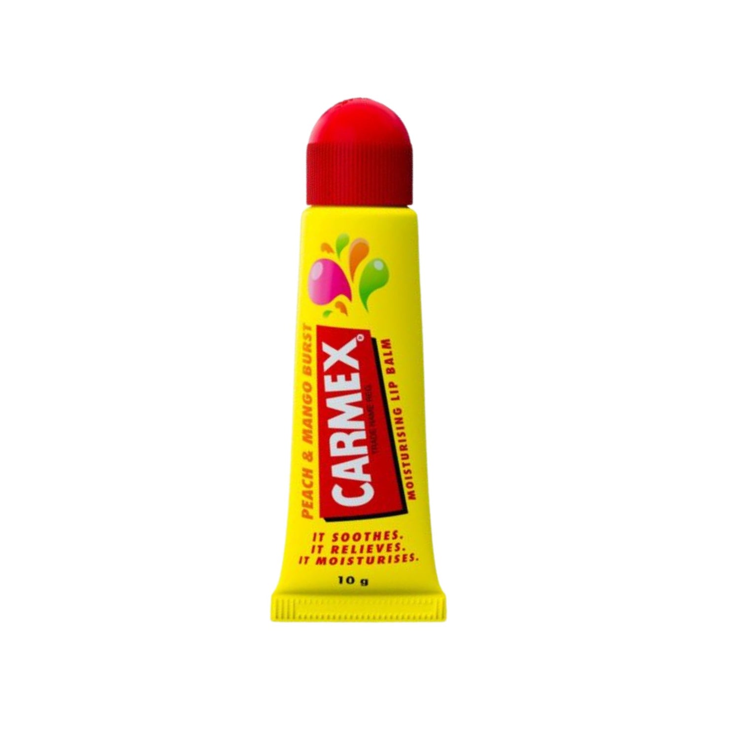 Carmex Peach & Mango Lip Balm Tube – 10 gm