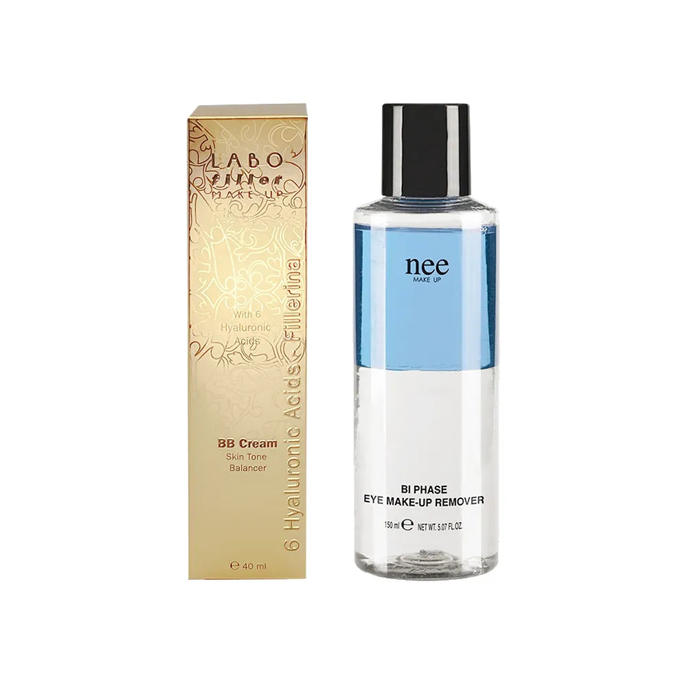 OFFER FILLERINA BB LIGHT ROSE 2 + NEE EYE MAKE UP REMOVER