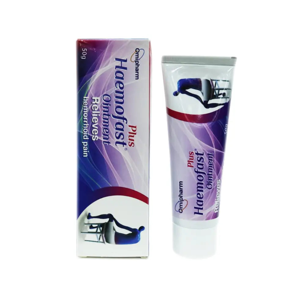 Omipharm Haemofast Plus Hemorrhoid Ointment 50 g