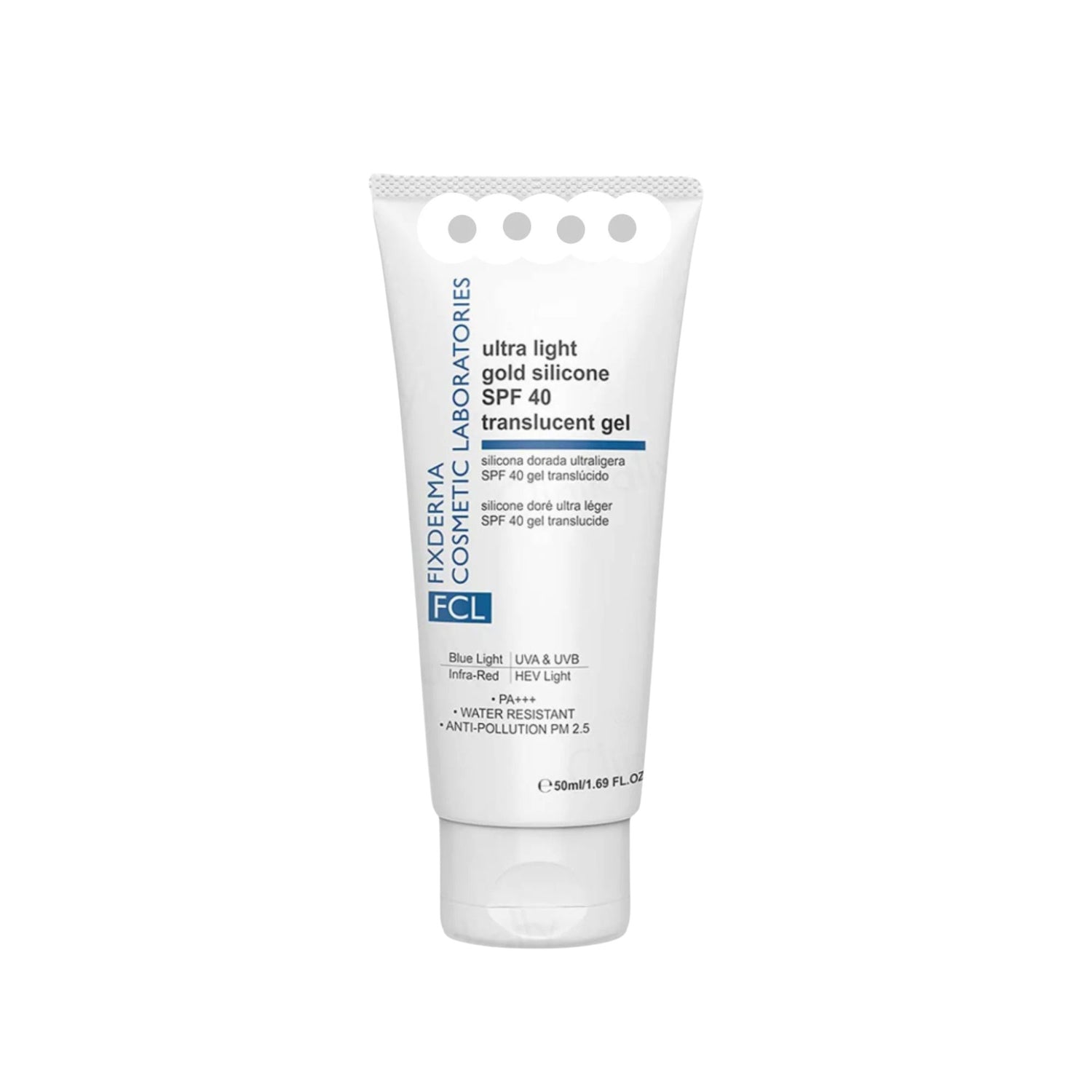 Ultra Light Gold Silicone Spf 40 Gel