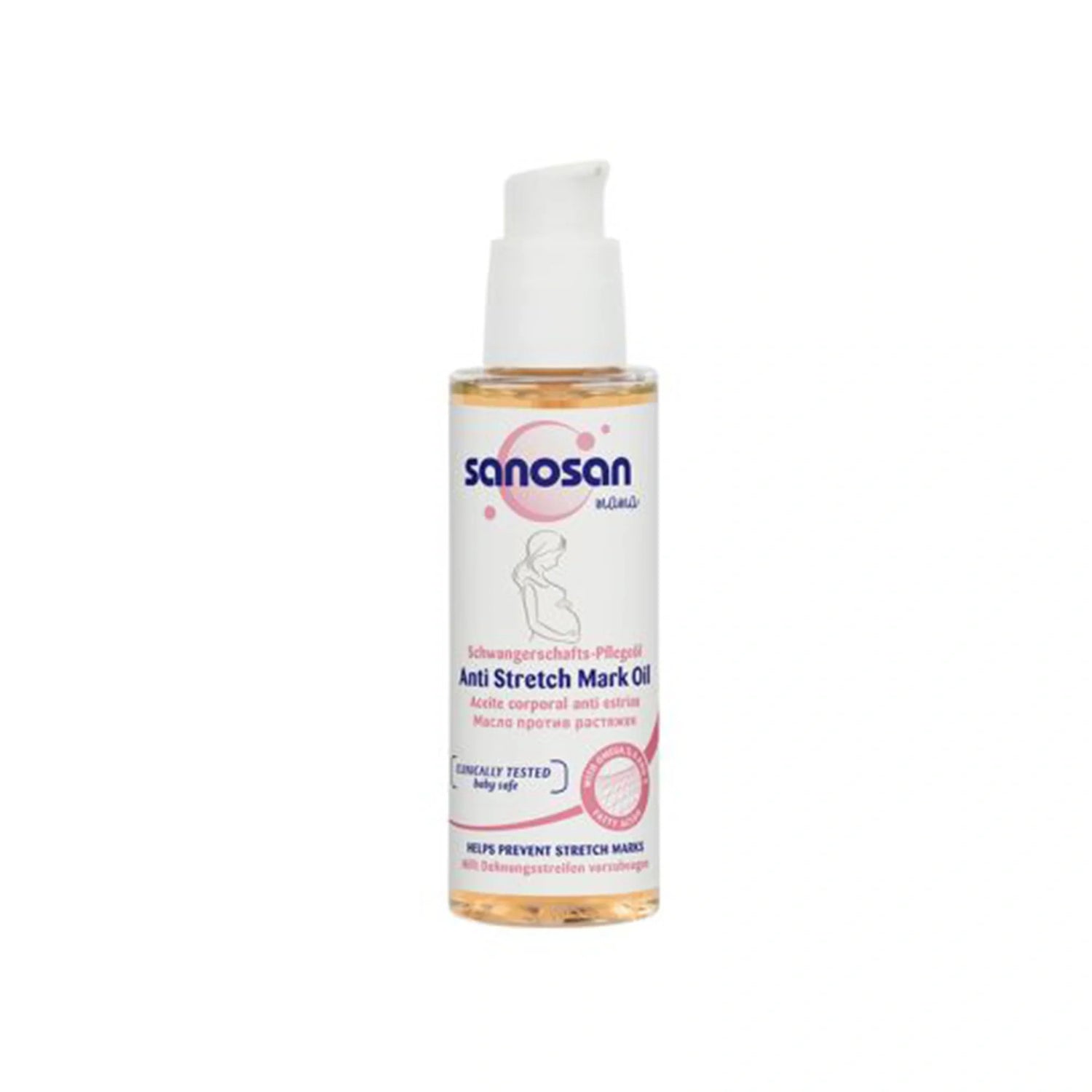 Sanosan Mama Anti Stretch Mark Oil 100Ml