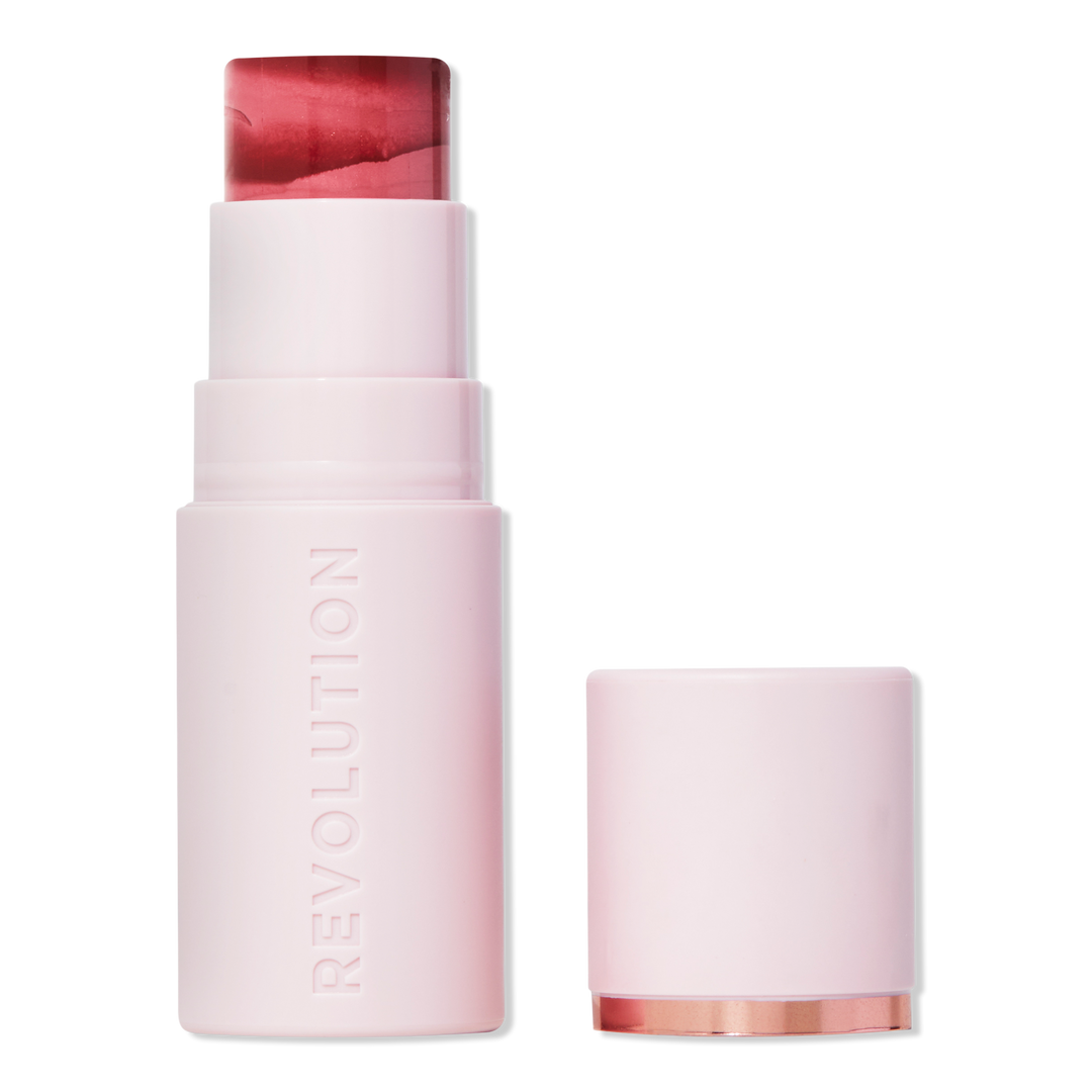 Revolution Skin Silk Marble Blush Stick Sundown Spice