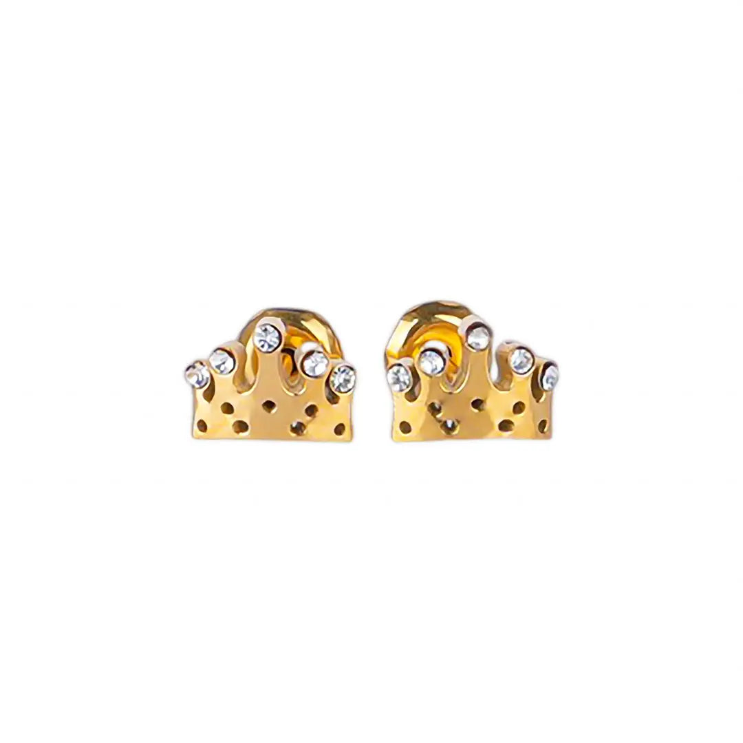 Lustrous 18K Gold Plated Crown (7Mm) 112