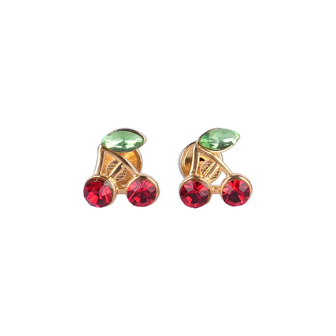Lustrous Real Silver Red Cherry 1 (7Mm) 119