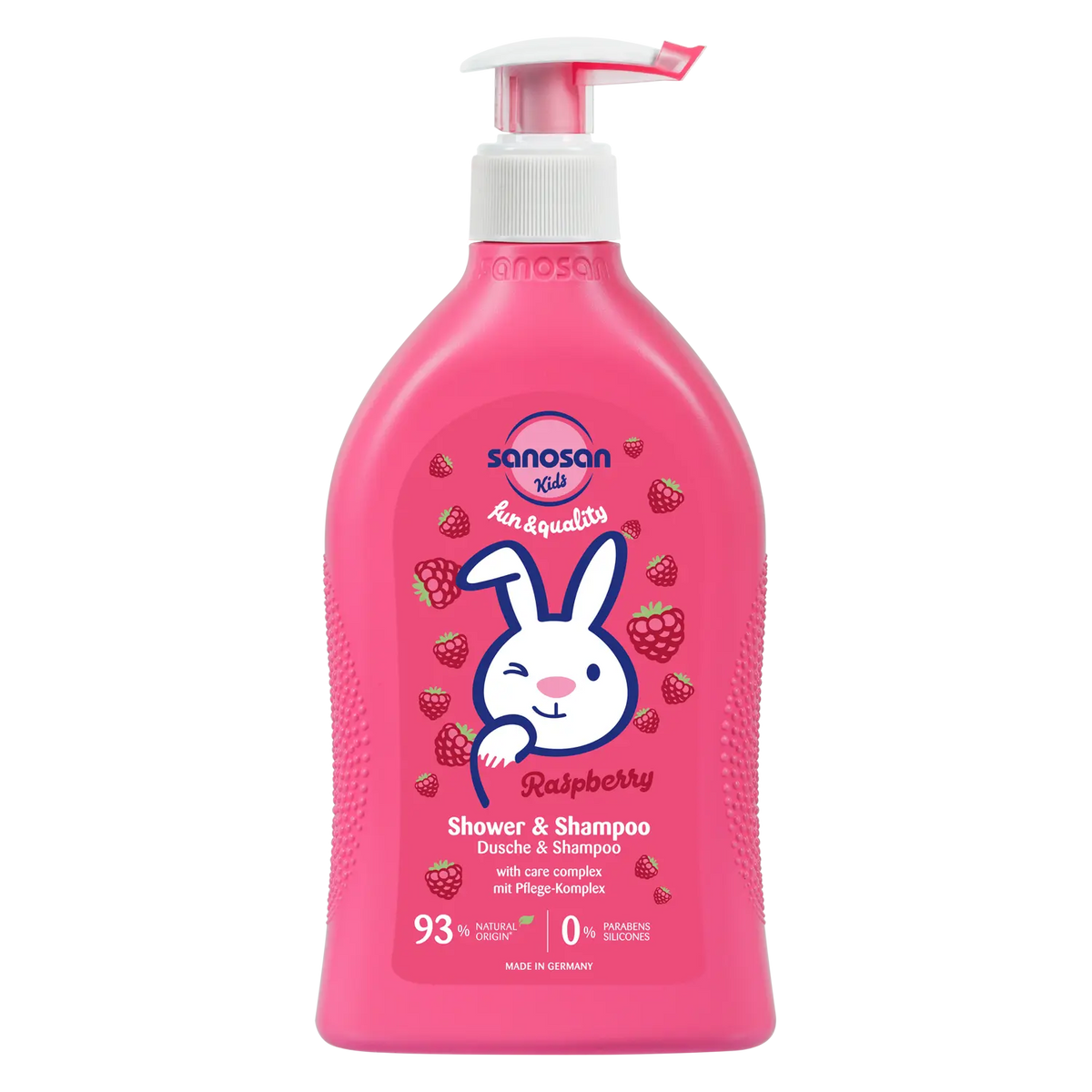 Sanosan Kids Shower & Shampoo Raspberry 400Ml