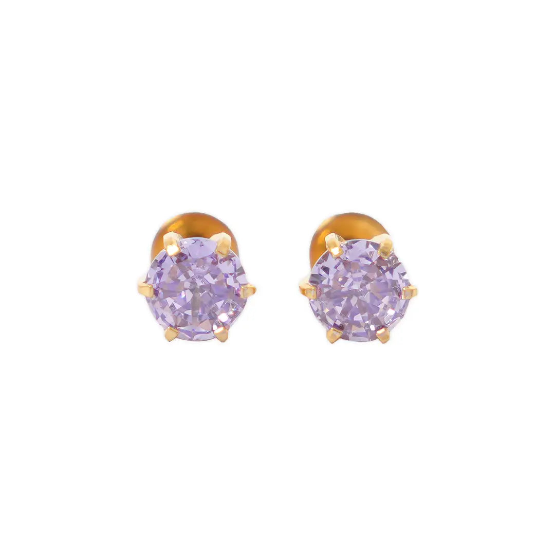 Lustrous G/P.5mm cz lavender code 183