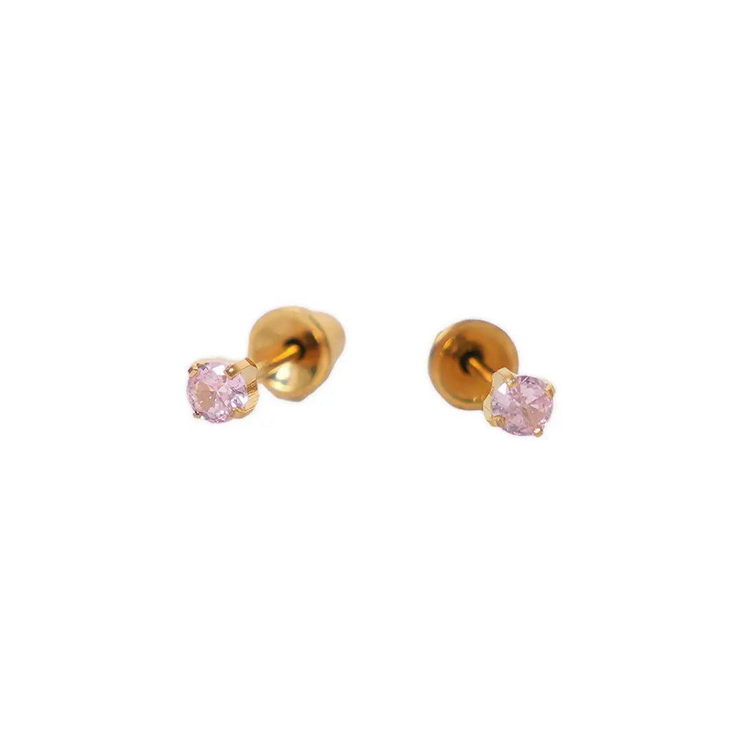 Lustrous G/P 3 Mm Cz Pink Code 184