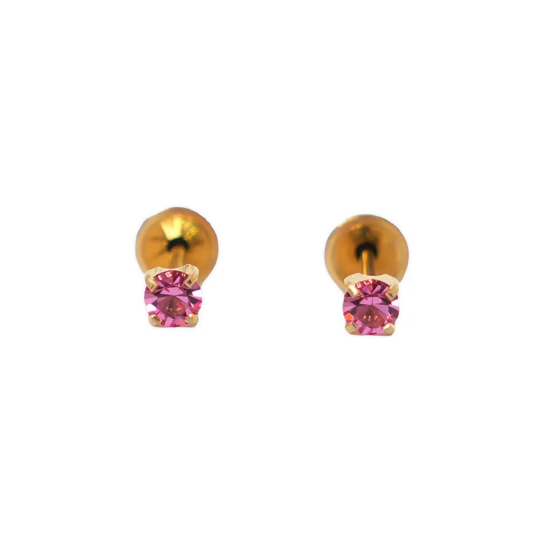 Lustrous G/P 3 Mm Crystal Rose Code 187