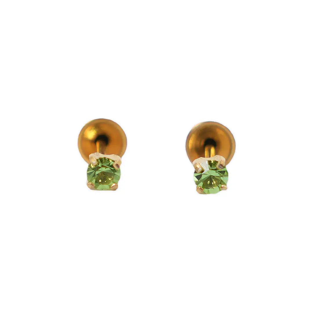 Lustrous G/P 3 Mm Crystal Peridot Code 188