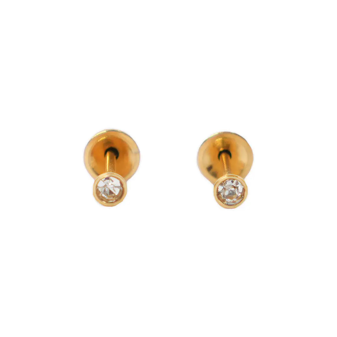 Lustrous G/P 3 Mm Head Crystal Clear Code 193